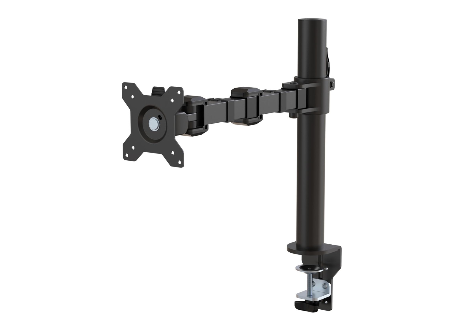 Amazon Basics Single Computer Monitor Stand with Cable 30 inches, Black