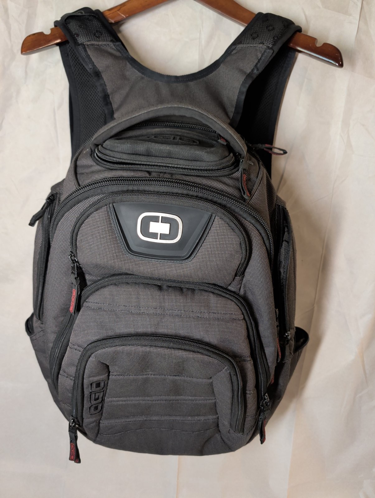 OGIO Renegade RSS Backpack Black Gray Laptop Tech Travel Business Bag