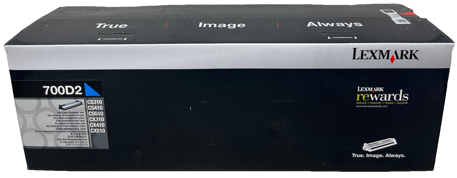 LEXMARK 70C0D20 700D2 DEVELOPER ORIGINAL YELLOW FOR CS310/CX410/CX510 [A BOX]