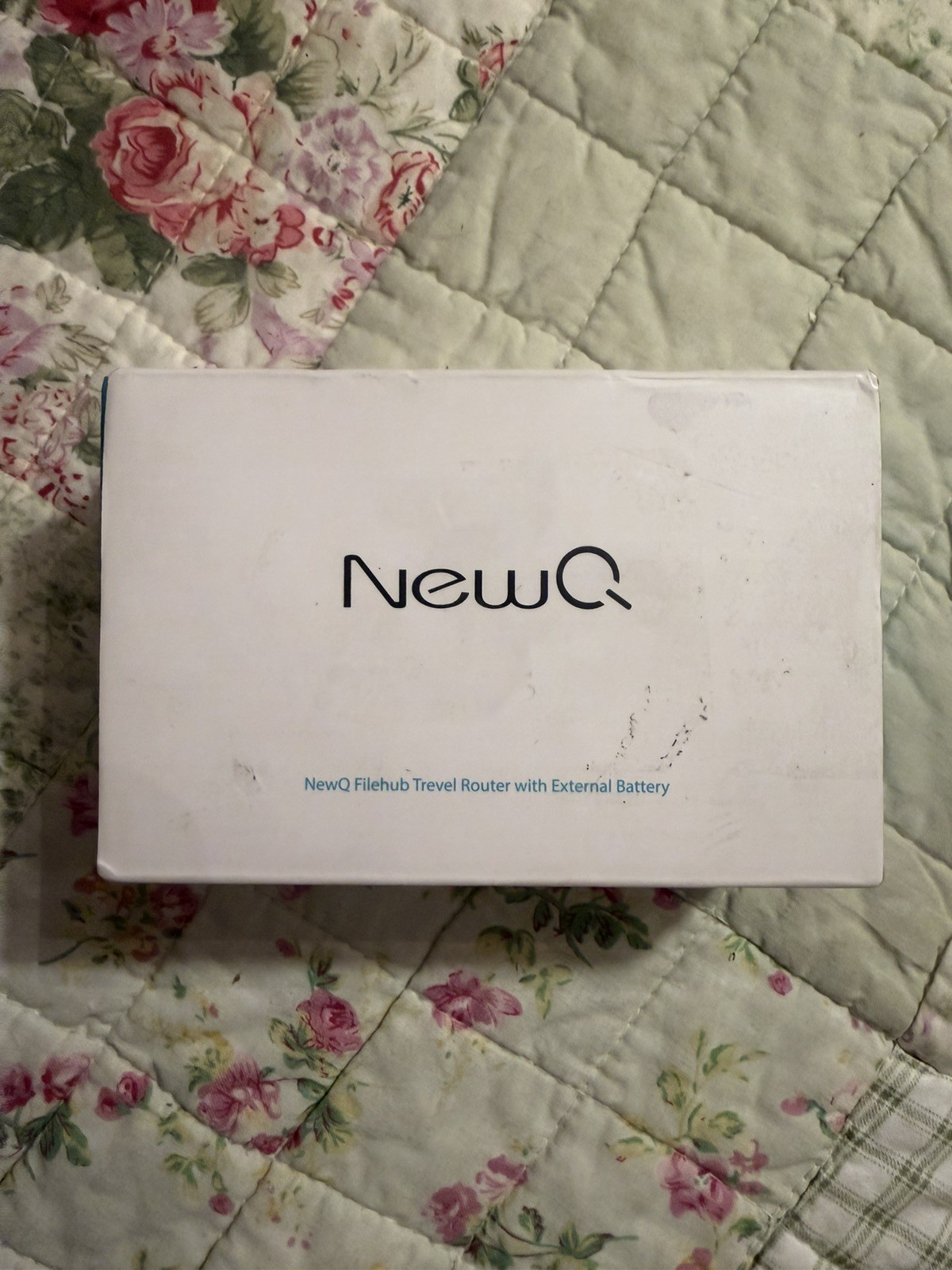 Newq Filehub Ac750 Travel Router Portable Hard Drive Sd Card Reader NEW