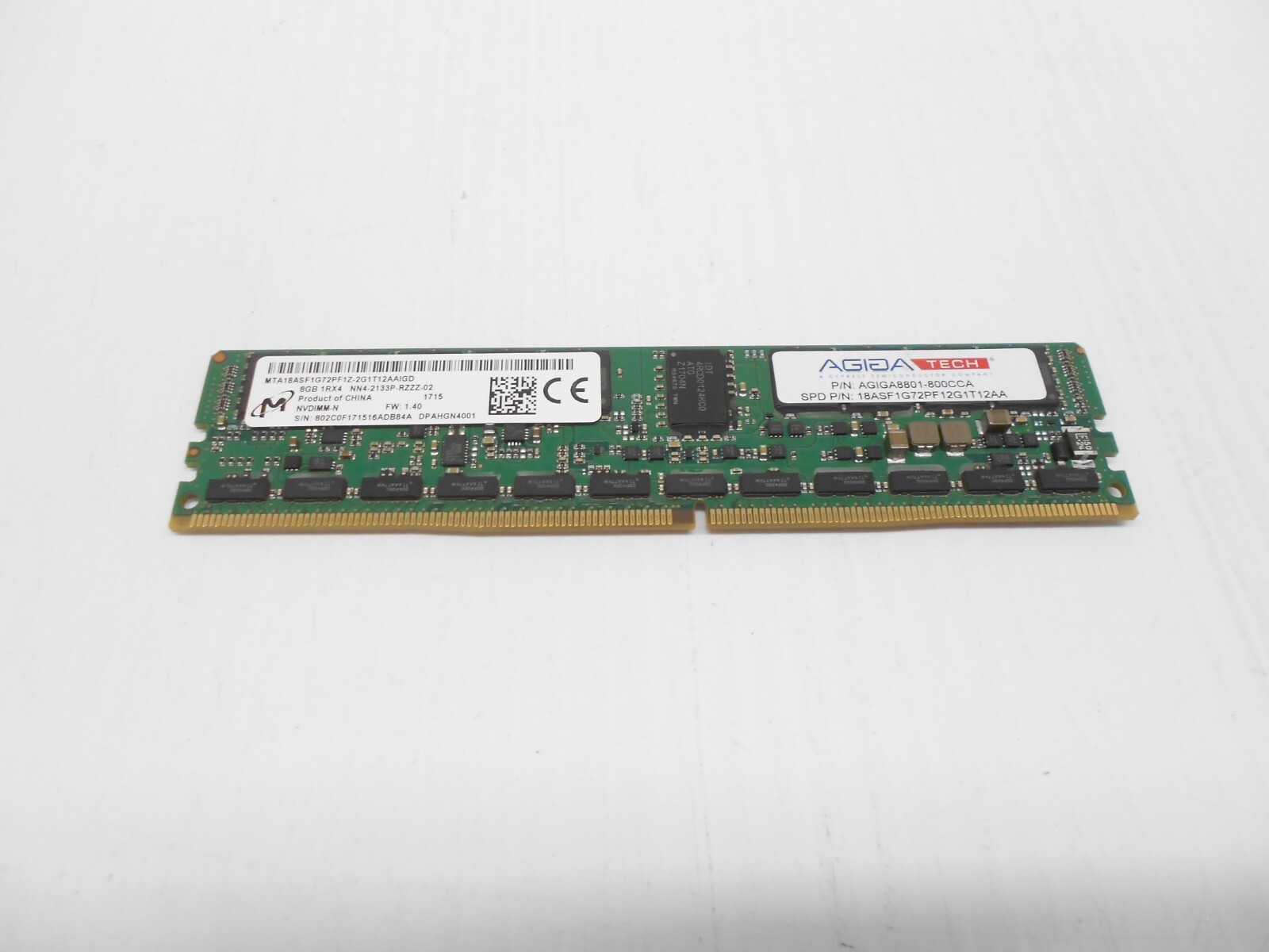 Nimble CS1000 CS3000 CS5000 CS7000 AF1000 AF3000 8GB NVRAM NV RAM Dimm Memory