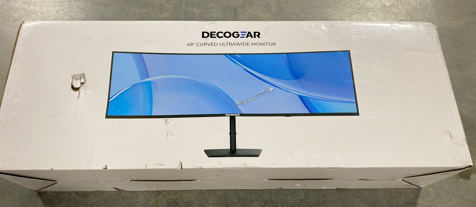 Deco Gear 49" Super Ultrawide Curved 32:9 Monitor 144Hz, HDR400, USB-C- Black