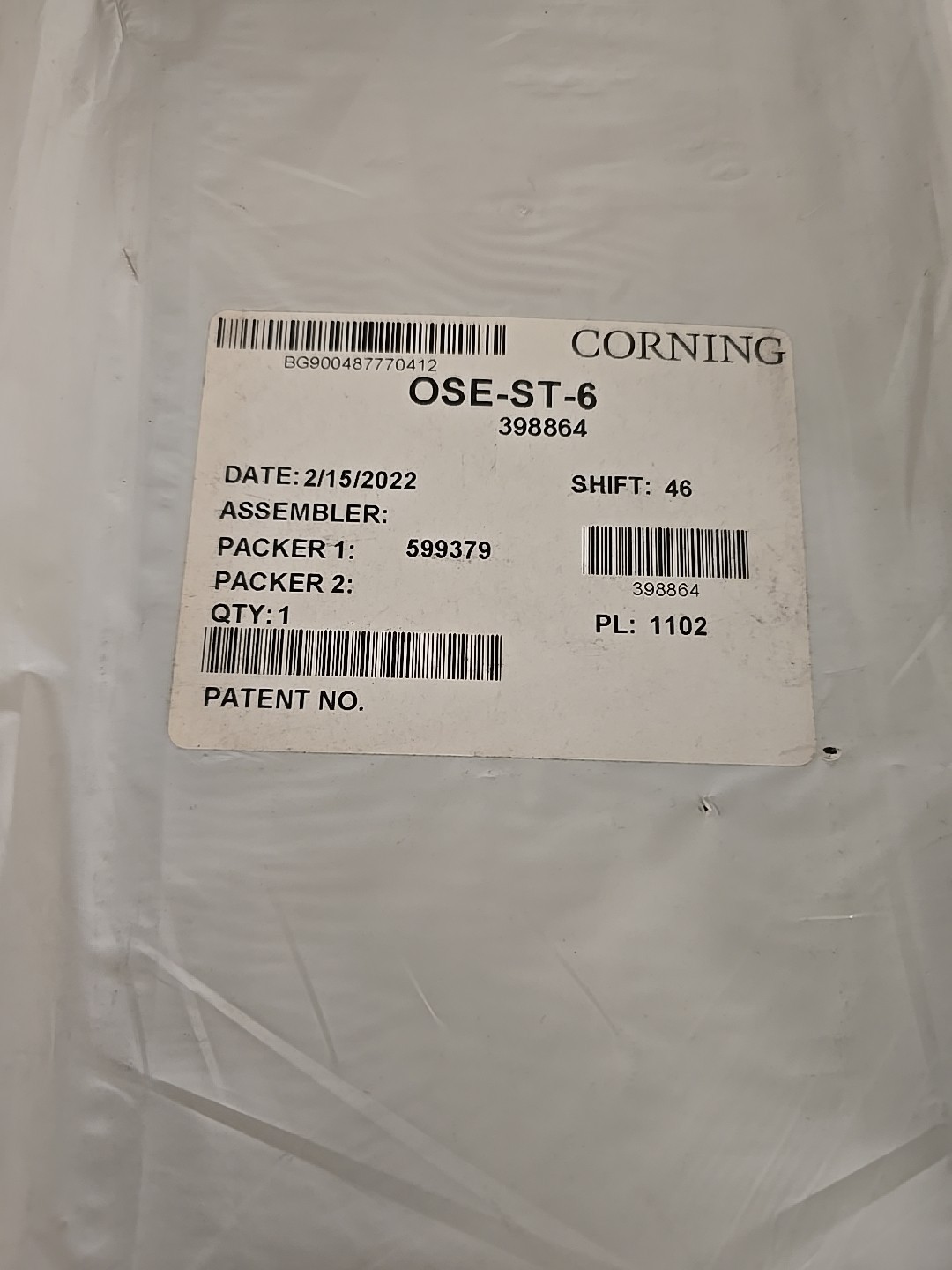 Corning - OSE-ST-1 - Optical Splice Enclosure - Splice Tray - ONE - 1 - New