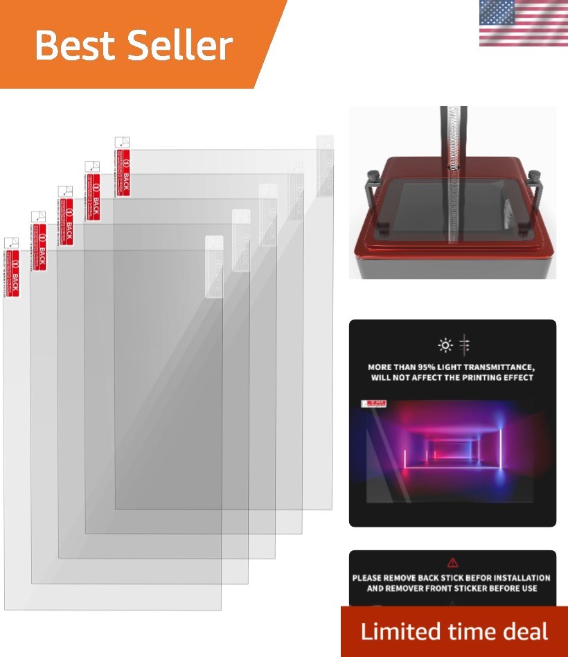 5PCS Screen Protector for Creality Halot Mage, 3D Printer Screen Protector Fi...