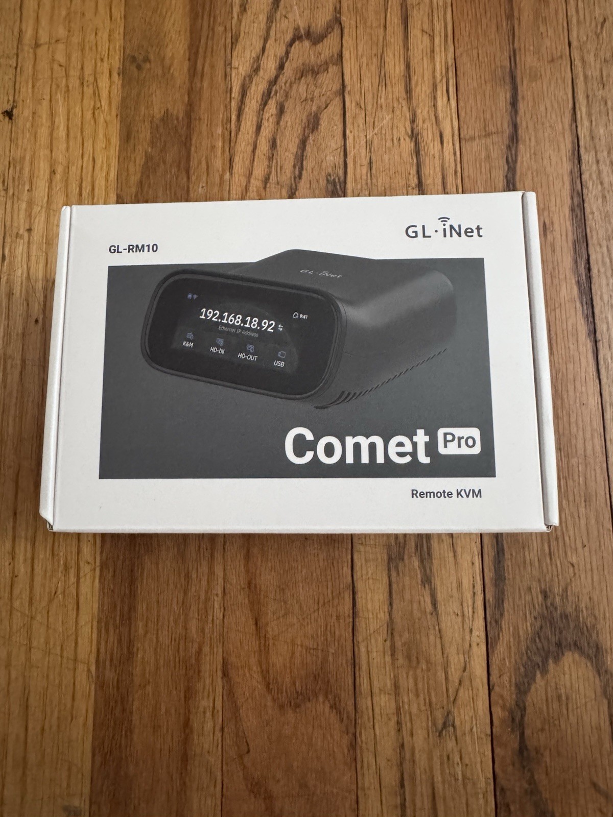 GL.iNet Comet Pro (GL-RM10) Remote KVM Over Wi-Fi, Dual Band Wi-Fi 6 NEW FREE SH