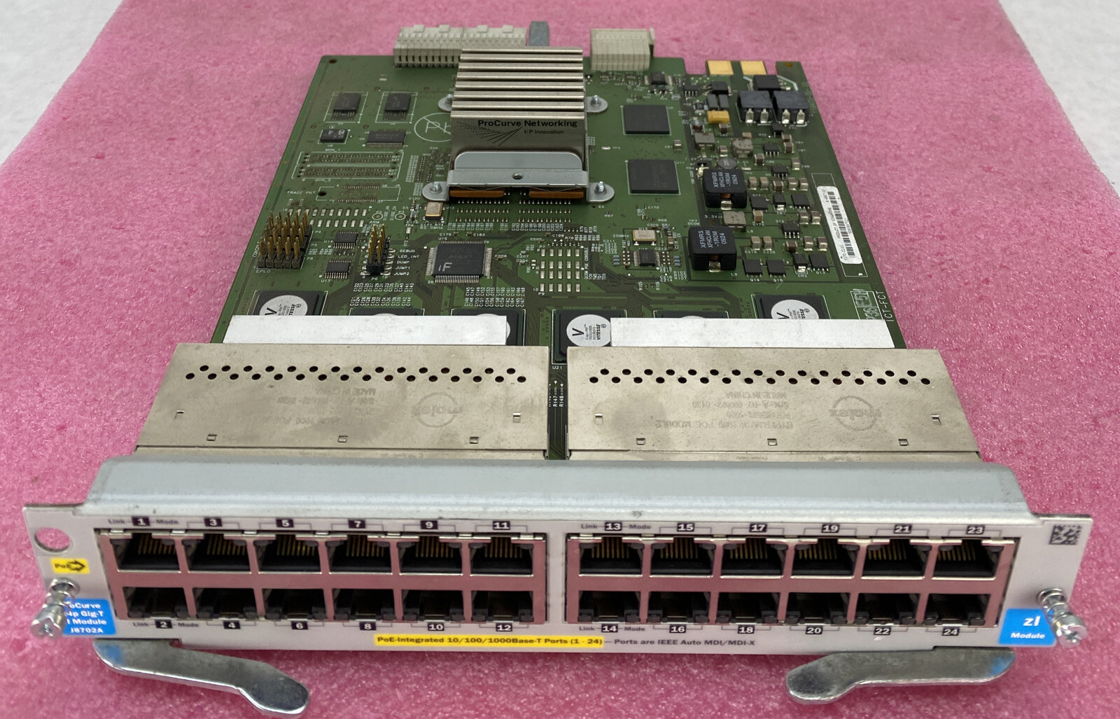 HP ProCurve E5406 zl Switch Module J8702A ONLY NO POWER CORDS 5070-2133