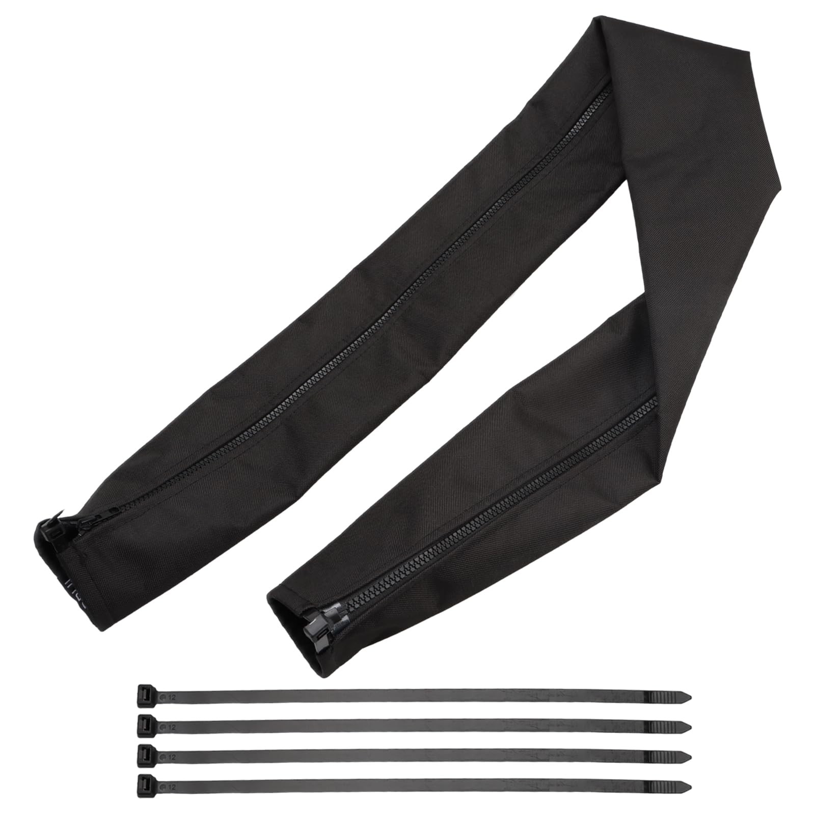 48 Inch Zippered Rigging Sleeve, Heavy Duty 600D Waterproof Marine Cable Jack...
