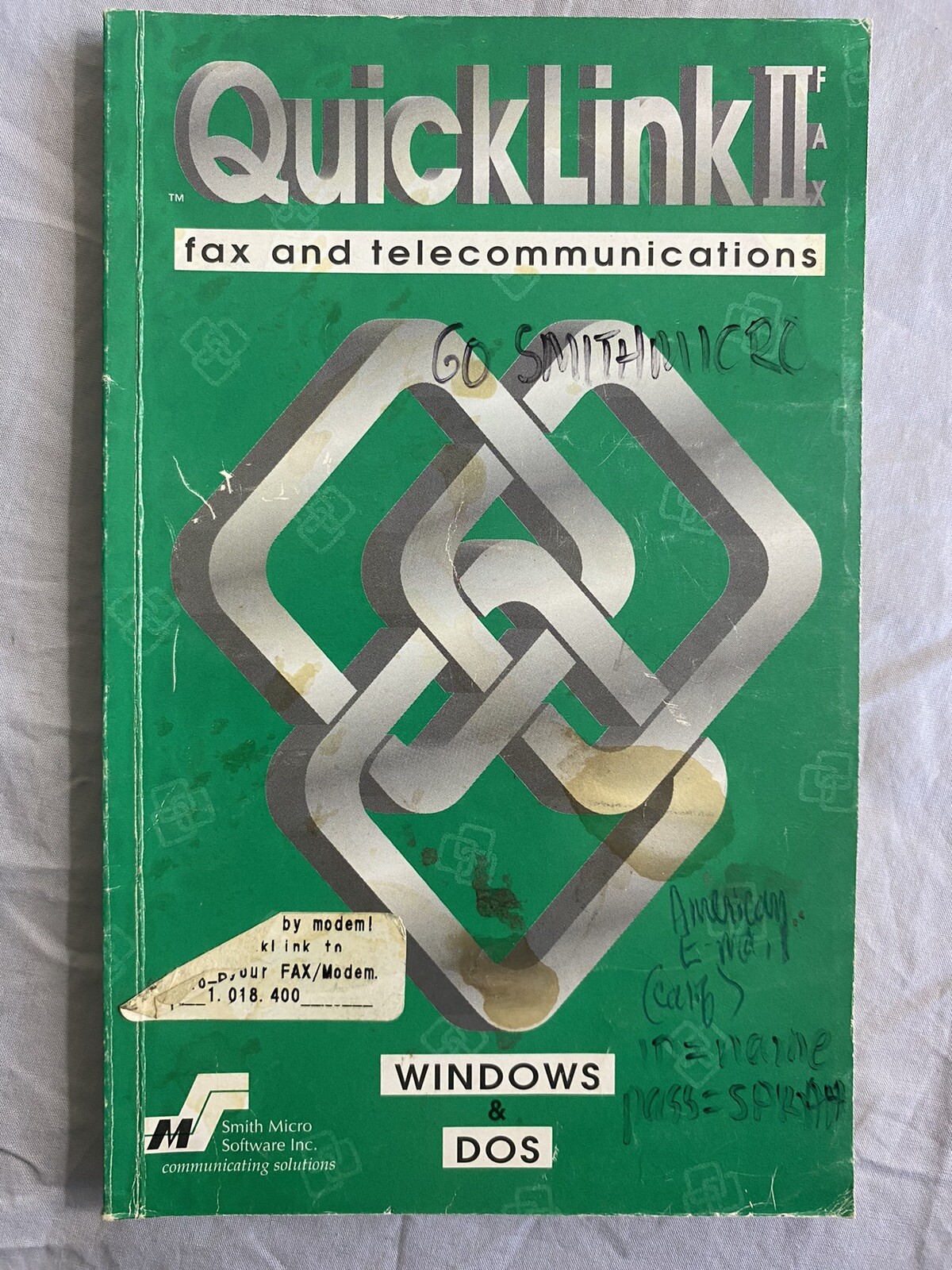Quick link II Fax Manual 1994