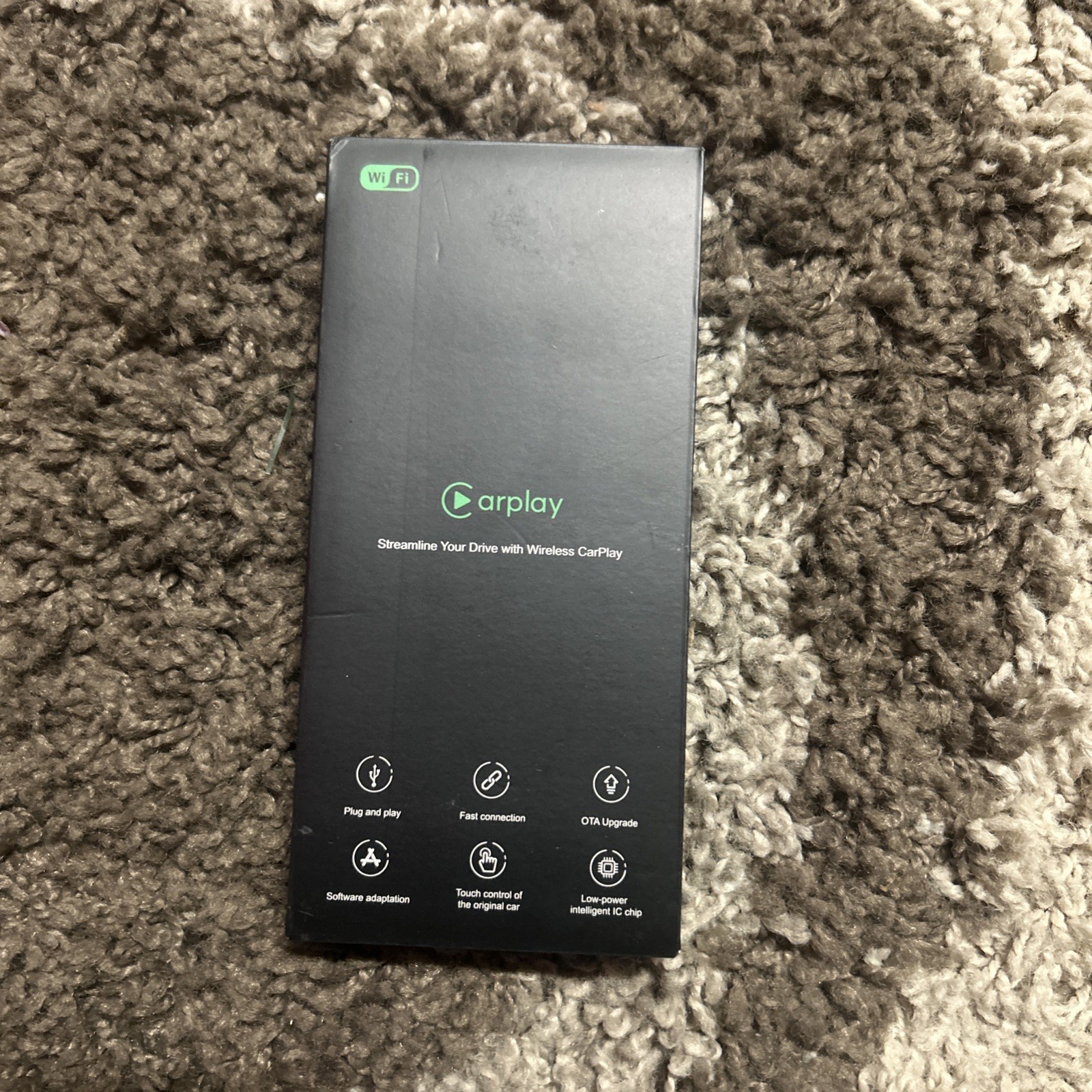 Wireless CarPlay Adapter, Wired to Wireless, Plug and Play - BRAND NEW