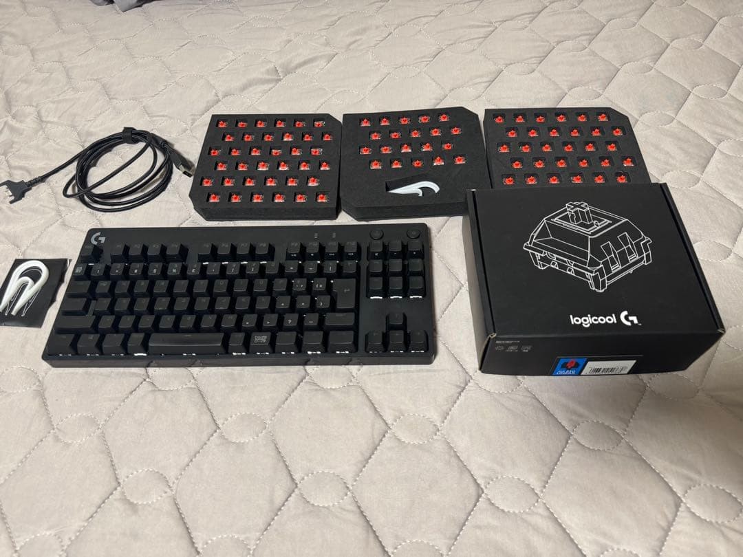 Logicool Logitech G PRO X G-PKB-002LN Tenkeyless Gaming Keyboard Linear Clicky