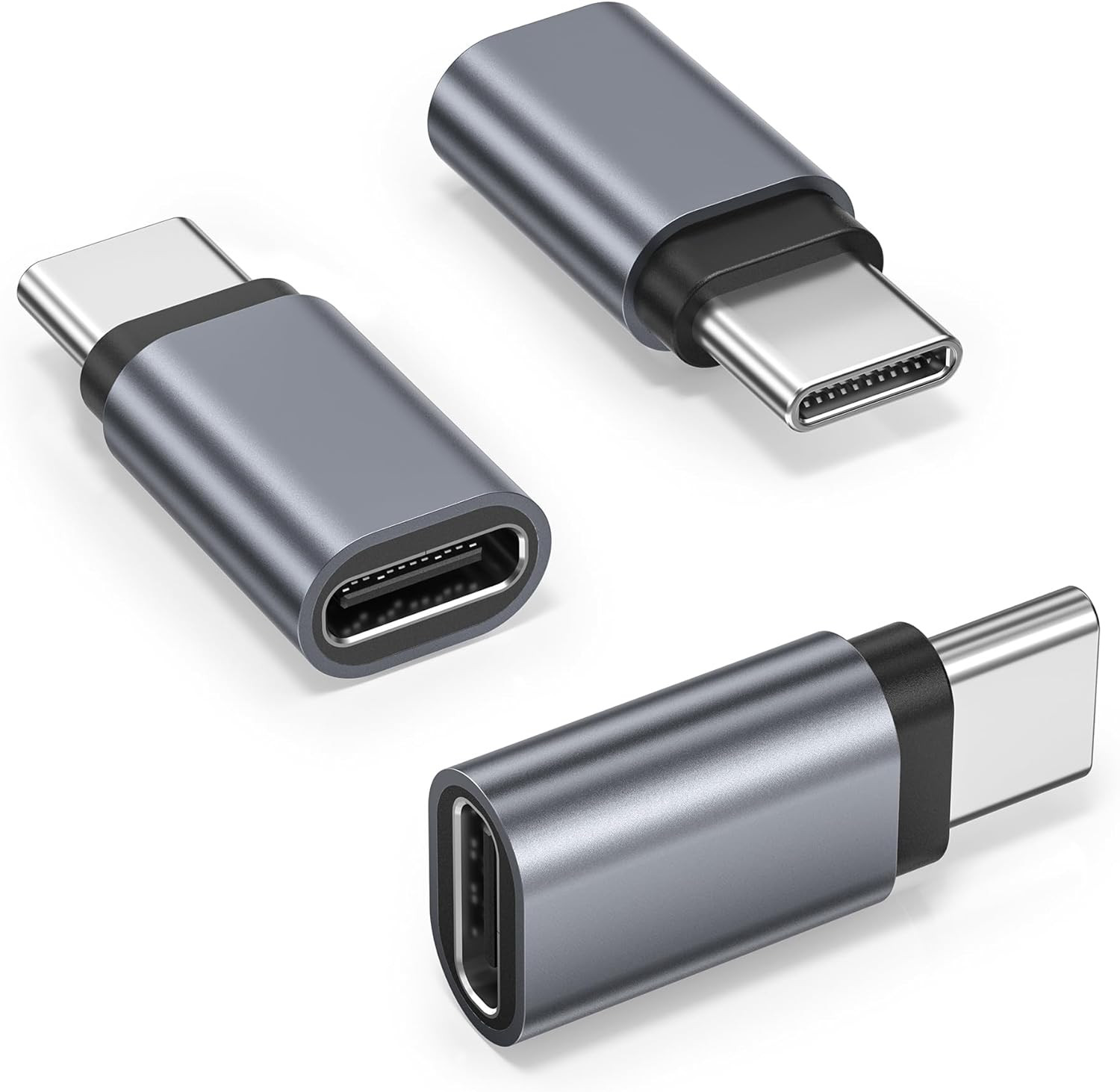 Extensor USB C 3 piezas 100W PD 40Gbps USB4 Thunderbolt4 adaptador machohembra