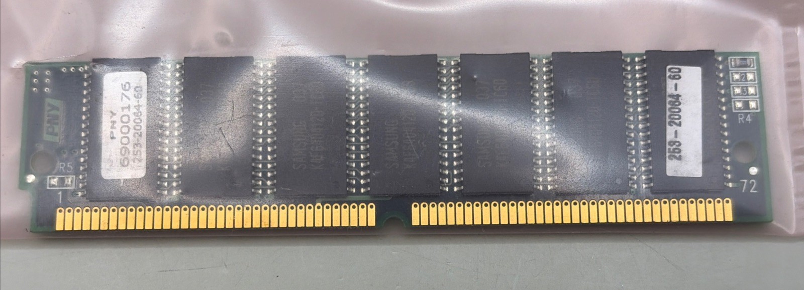 PNY 69000176 253-20064-60 DRAM MEMORY MODULE NOS - QTY 1