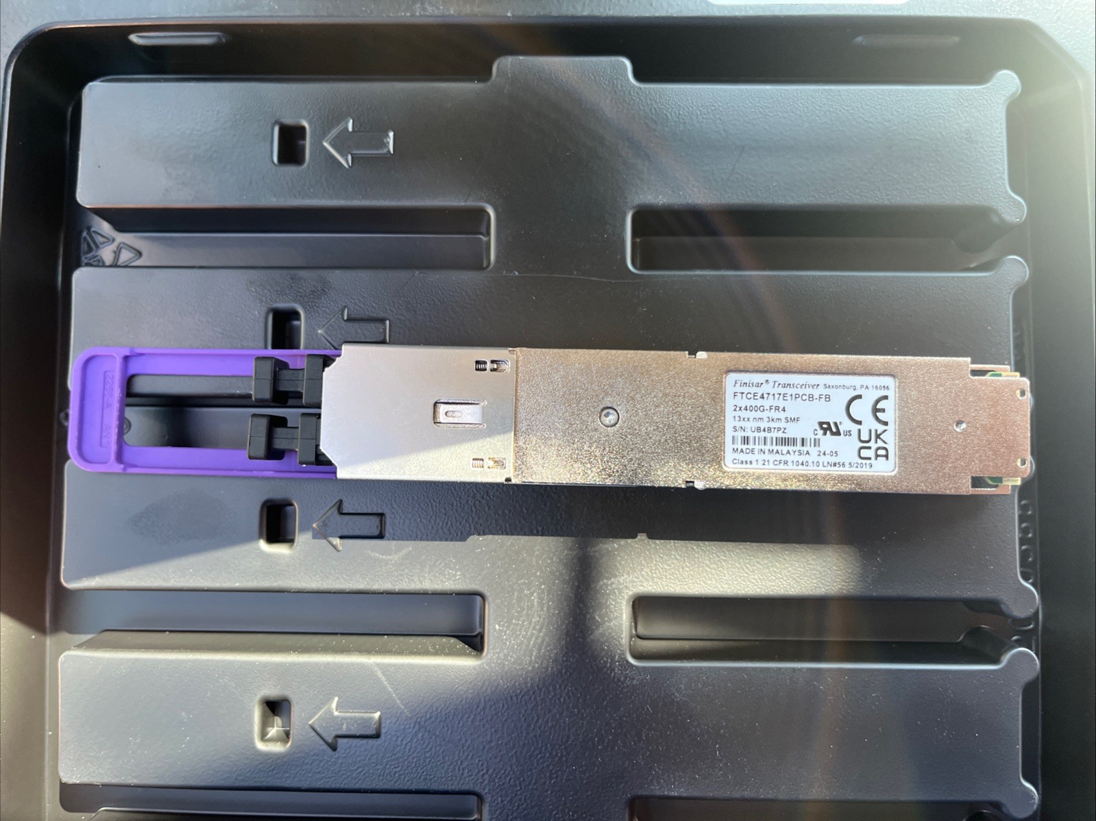 FINISAR FTCE4717E1PCB-FB 2x400G-FR4 Optical Transceiver 3km SMF QSFP-DD module