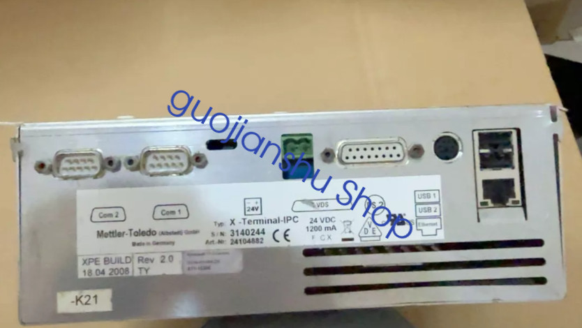 USED Mettler-Toledo X-Terminal-IPC Controller Fast delivery Via Fedex /DHL