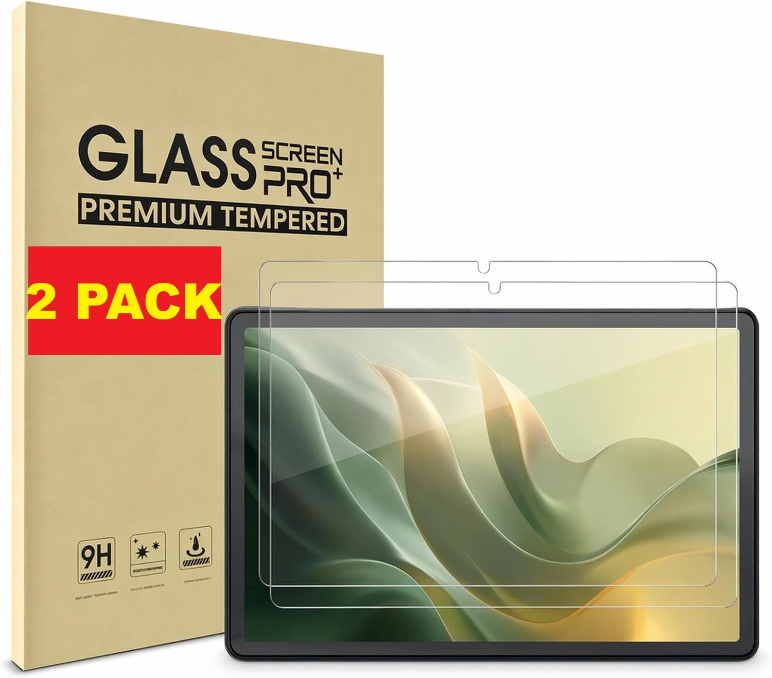 2 Pack Screen Protector Tempered Glass for Motorola Moto Pad 60 Neo 2026 11 Inch