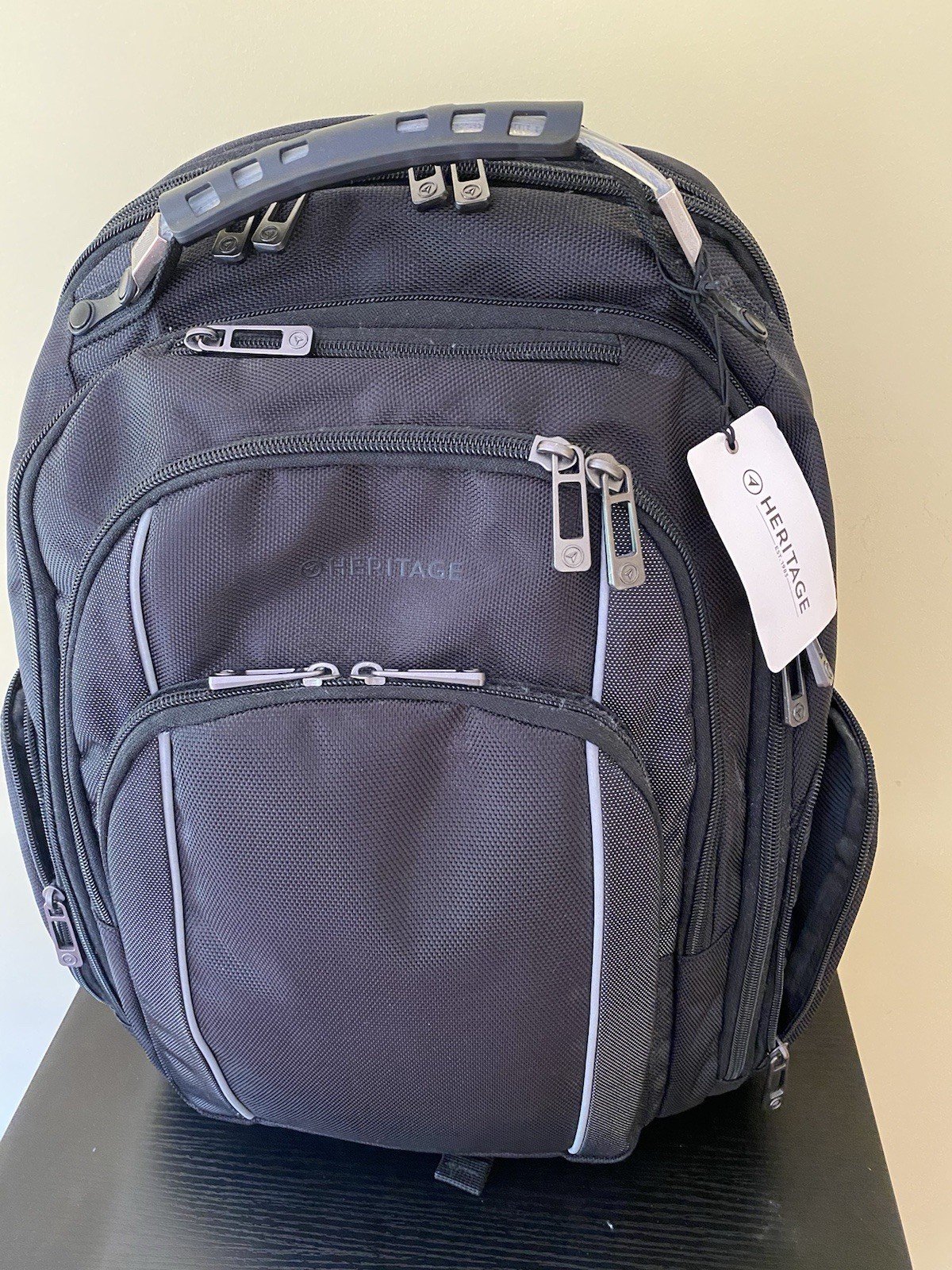 Brand New Black Heritage Computer Backpack