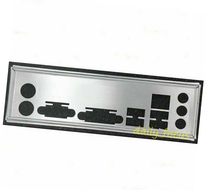 I/O IO Shield For Gigabyte GA-78LMT-S2P & GA-F2A58M-DS2 Backplate Motherboard