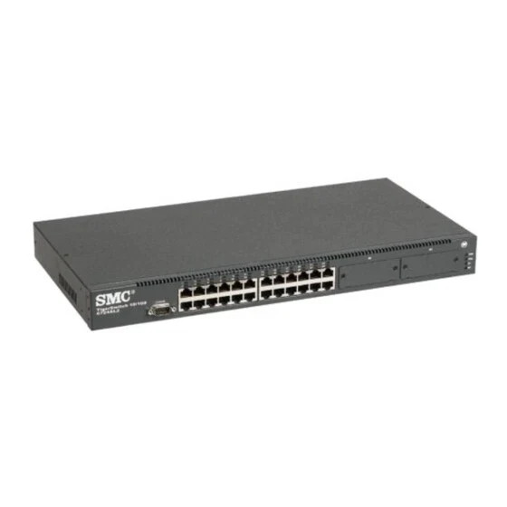 SMC 6724AL2 TigerSwitch Managed Layer-2 Switch 24 Port Fast Ethernet with