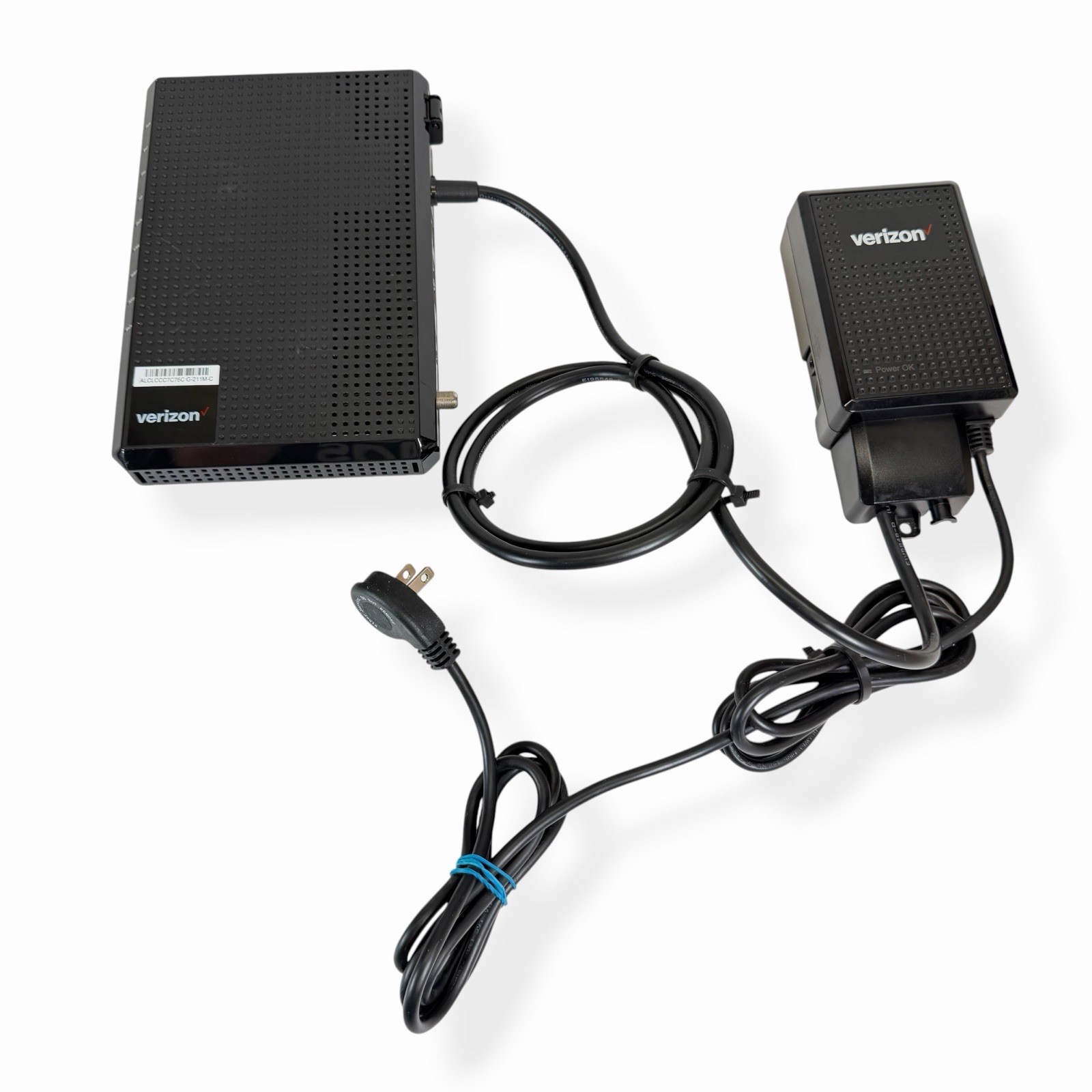 VERIZON Fios ONT Modem 3FE52343APAA w/ Nokia Cyberpower CA25U16V2