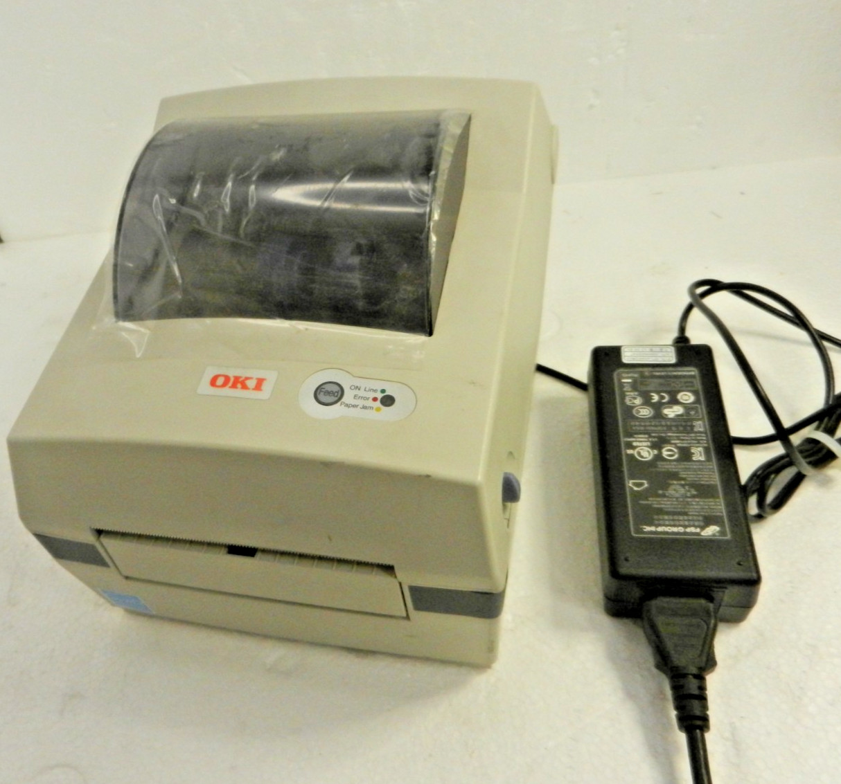 NEW OKI Data LD620D Thermal Label Printer with Power Adapter
