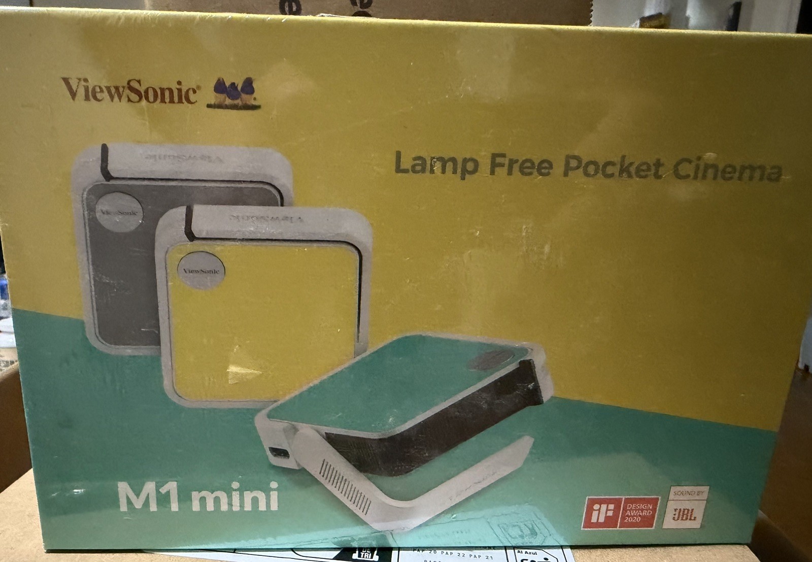 ViewSonic M1 mini  Smart LED Pocket Cinema Projector with JBL Speaker *