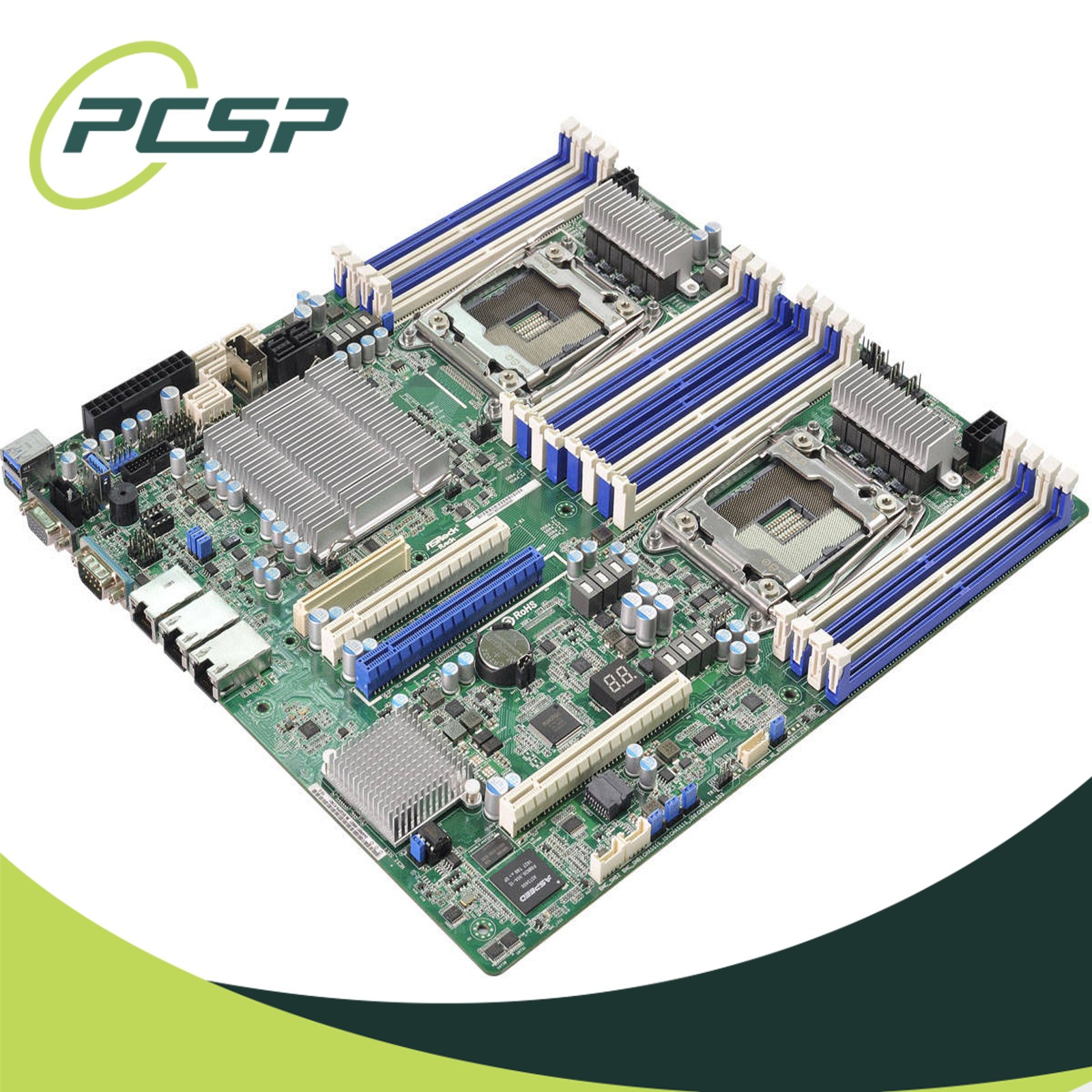 ASRock Rack EP2C612D16NM-2T8R Motherboard Dual LGA2011-3 DDR4