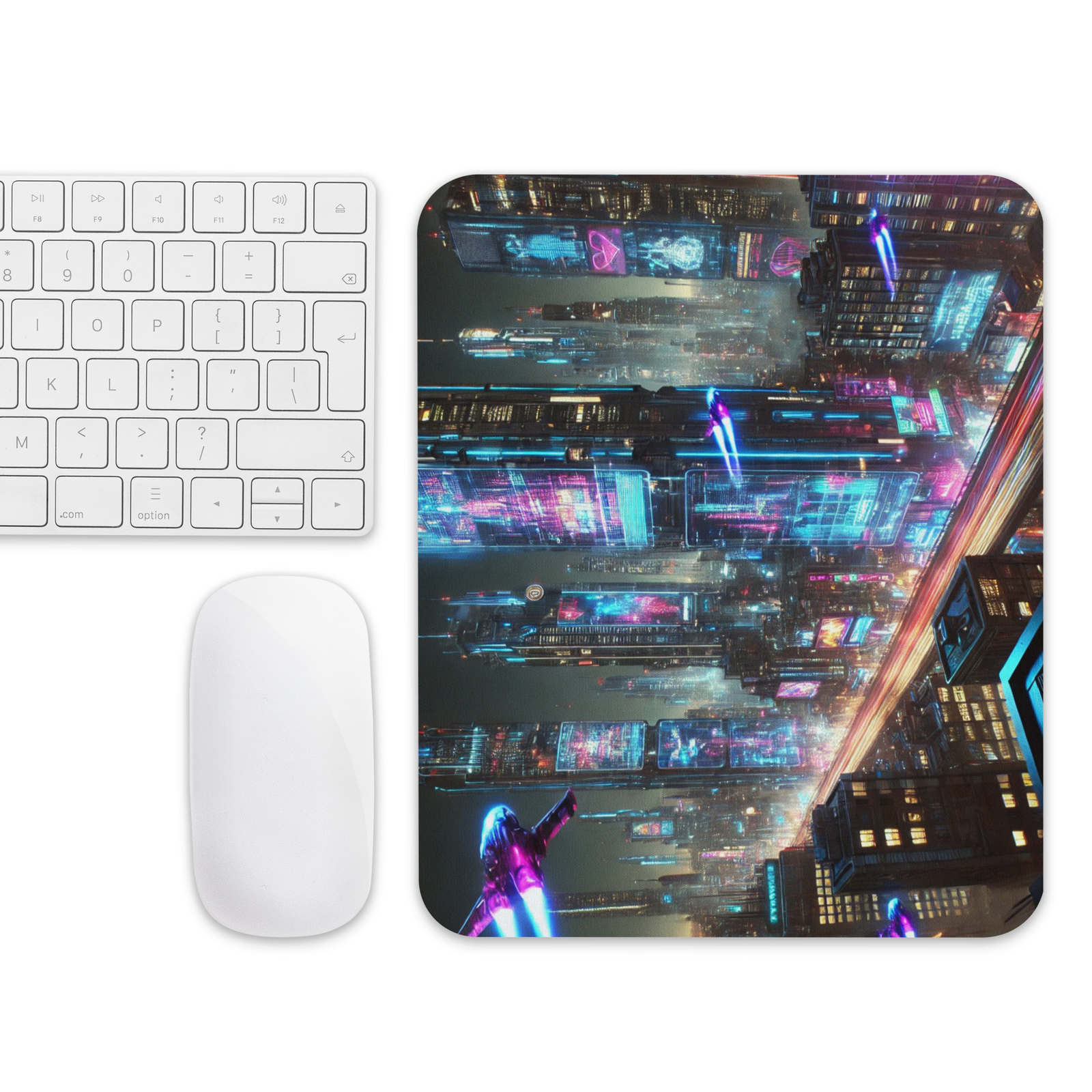 3D CyberPunk Mouse Pad - Enchanting Designs with High-Quality Artwork
