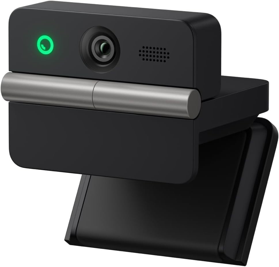 OBSBOT Meet Flip Foldable 4K Webcam for Laptop with 1/2" Sensor and AI Framing