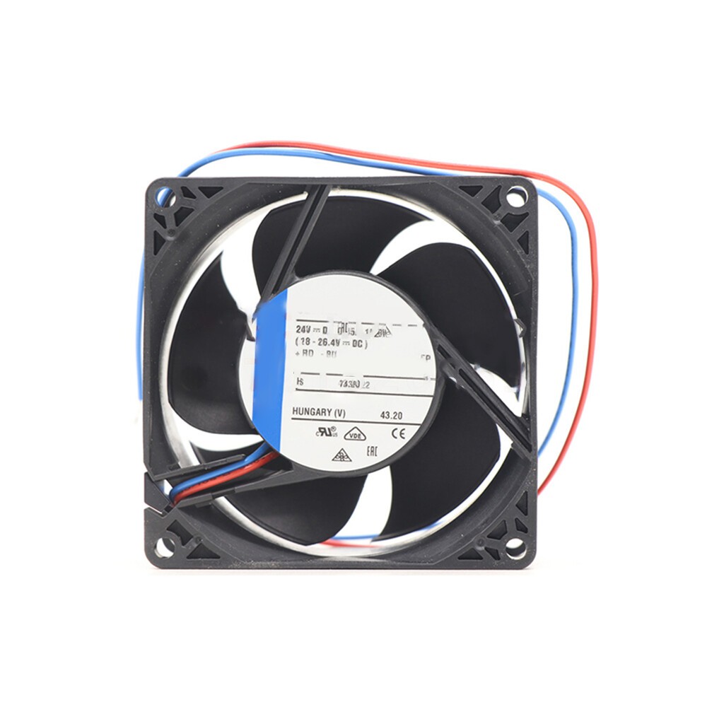 8083 Axial Inverter Fan Part for 8214JN 80*80*38MM 2-wire 24V 10.8W