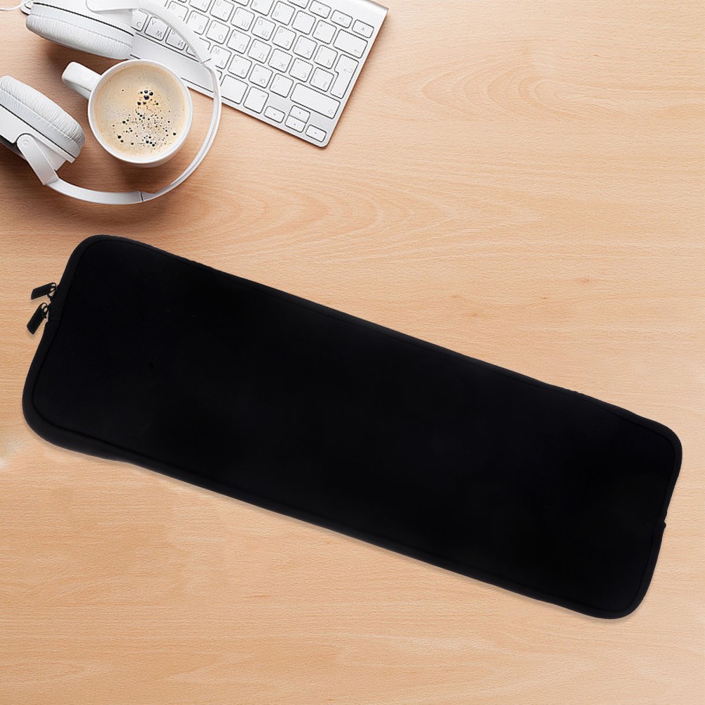 Reusable Keyboard Storage Pouch Neoprene Sleeve Protective Carrying Bag Black