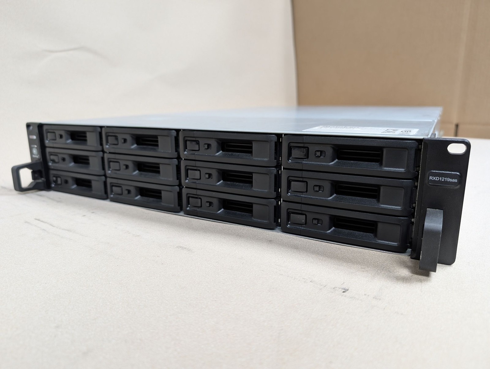 Synology RXD1219sas 12-Bay 2U SAS Storage Rack Expansion Unit Disk Array