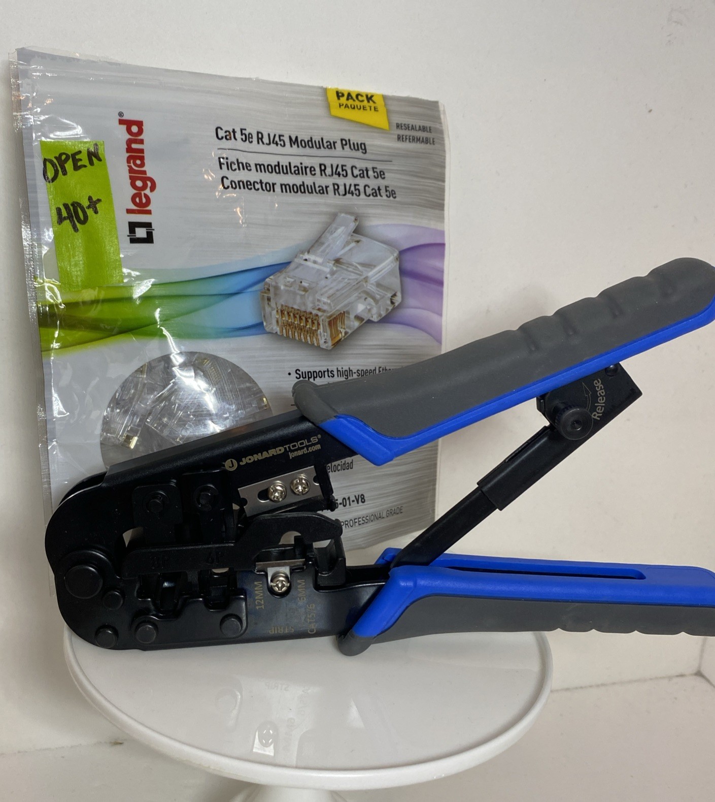 Jonard -6-in-1 Modular Crimp Tool Model# UC-4569 RJ11/RJ12/RJ45 & 40+ On-Q Plugs