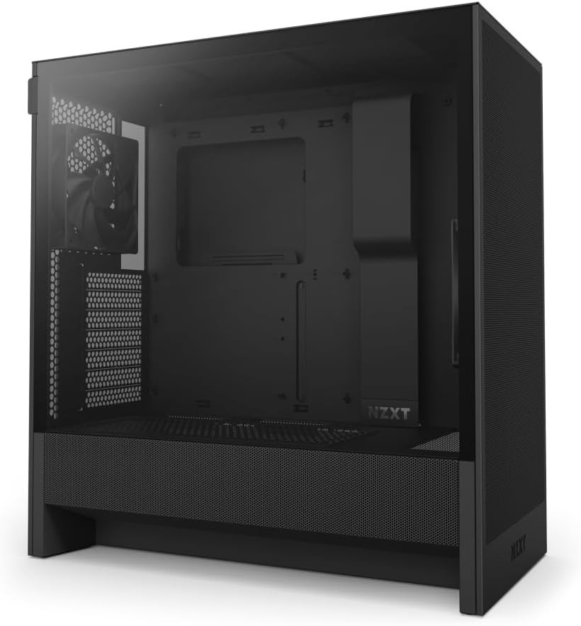H5 Flow - Compact ATX Mid-Tower PC Case - Black