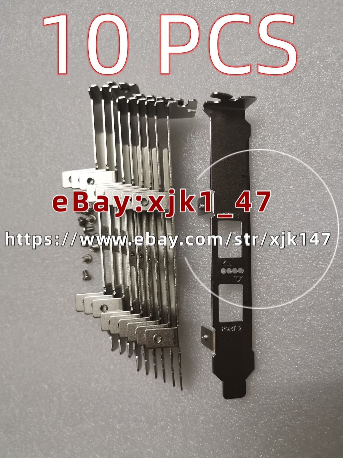 10pcs Full High Bracket for Mellanox CX312A MCX312A-XCBT MNPH29C-XTR MNPH29D-XTR