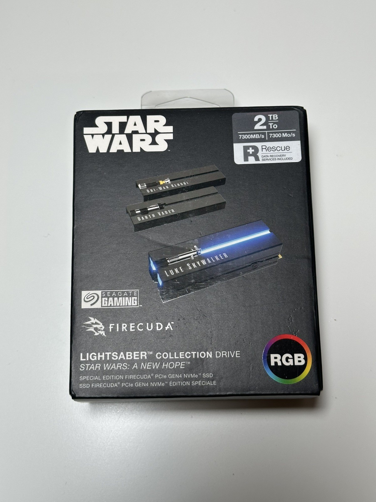 SSD 2TB Seagate Lightsaber Collection Special Edition