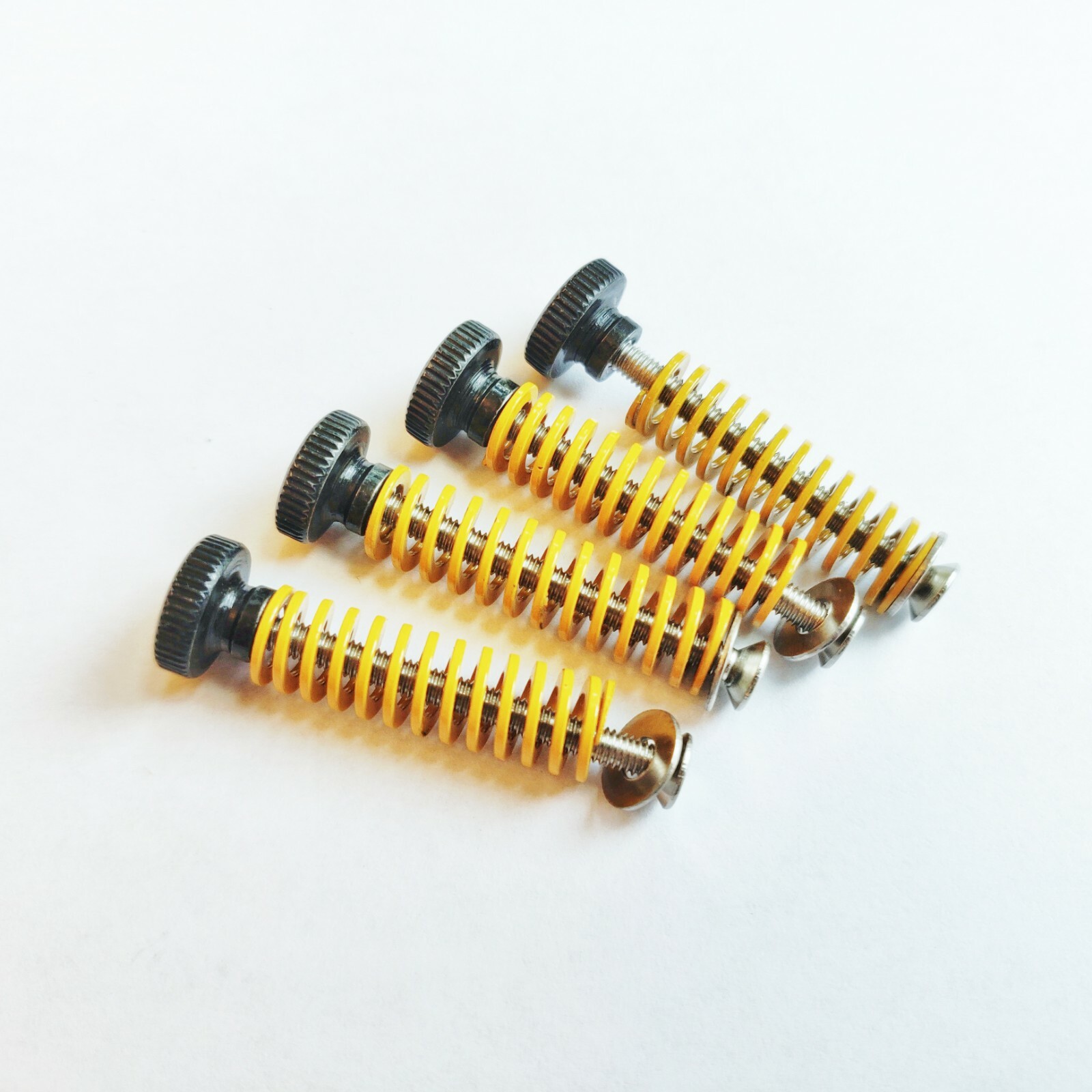 25 Sets of 4PCS M3 Screws Nuts Heat Bed Leveling Spring Knob Parts 3D Printers