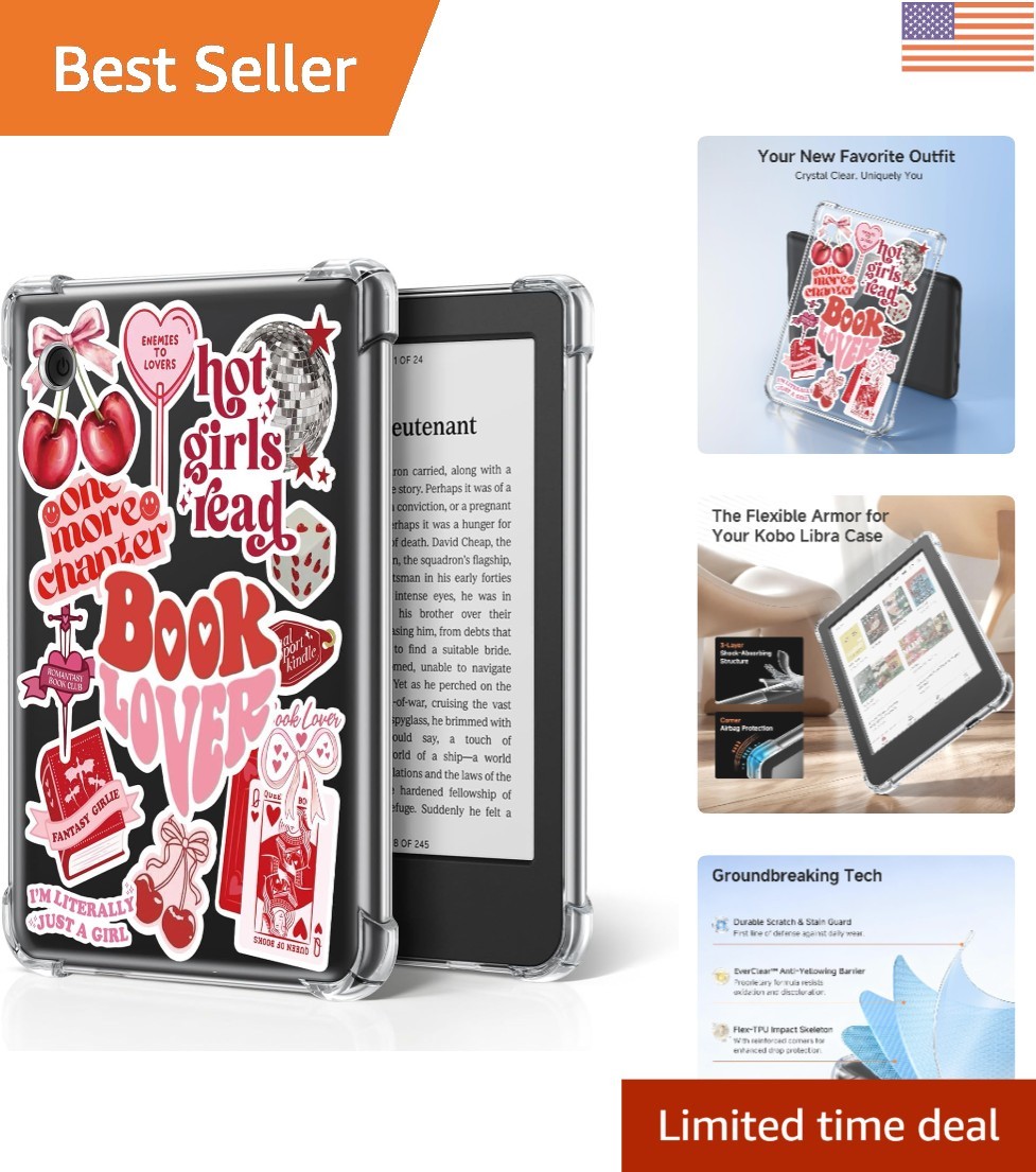 Durable TPU Protective Cover for Kobo Clara Colour - Elegant and Functional