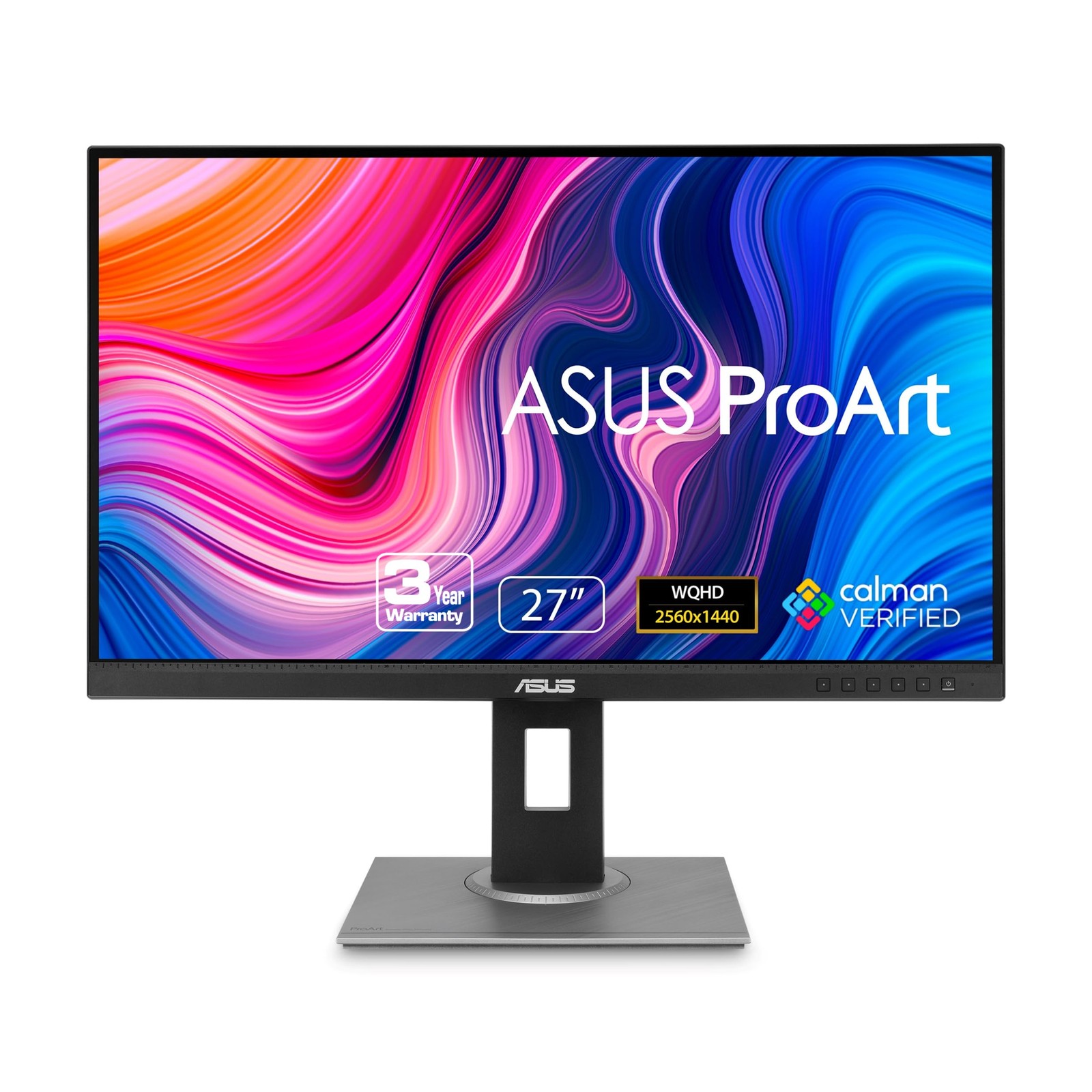 Monitor 27 Inch 1440p QHD Professional ASUS ProArt PA278QV Black gaming computer