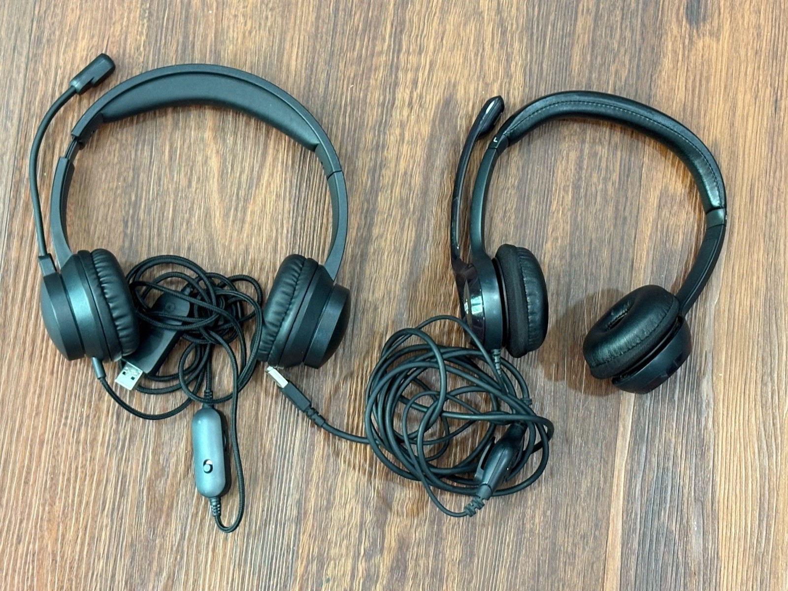 Logitech And Onn USB Headset with Microphone For PC Gaming Chat