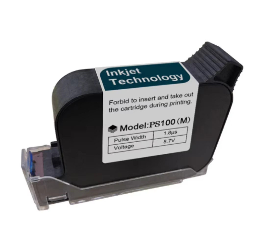 A Level PS100 Ink Cartridge Quick Dry 12.7mm Original BlackB High Adhesion Print