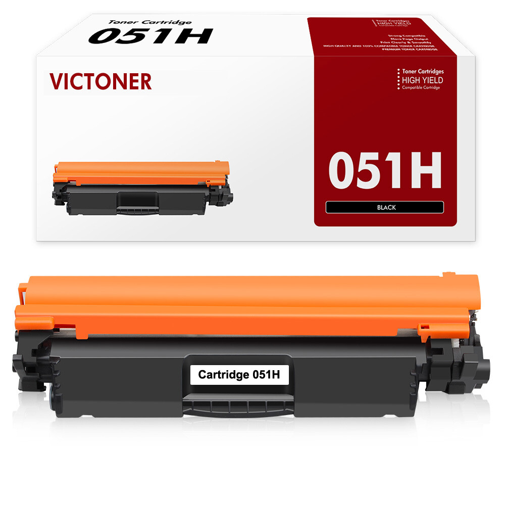 1PK 051 H Toner Cartridge Compatible For Canon 051 ImageCLASS LBP162dw MF269dw