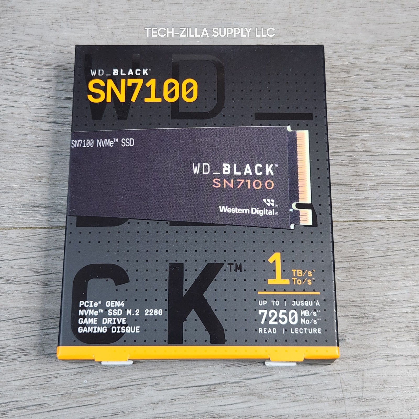 WD-BLACK SN7100 1TB M.2 NVMe Gen 4 PCle 2280 Internal SSD - New Factory Sealed