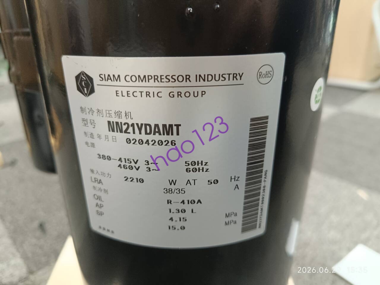 1PC NN21YDAMT compressor new DHL/FedEx
