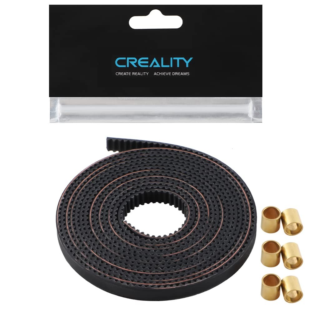 Official Timing Belt Length 2M Open 2GT Timing Belt Pitch 2mm Width 6mm with ...
