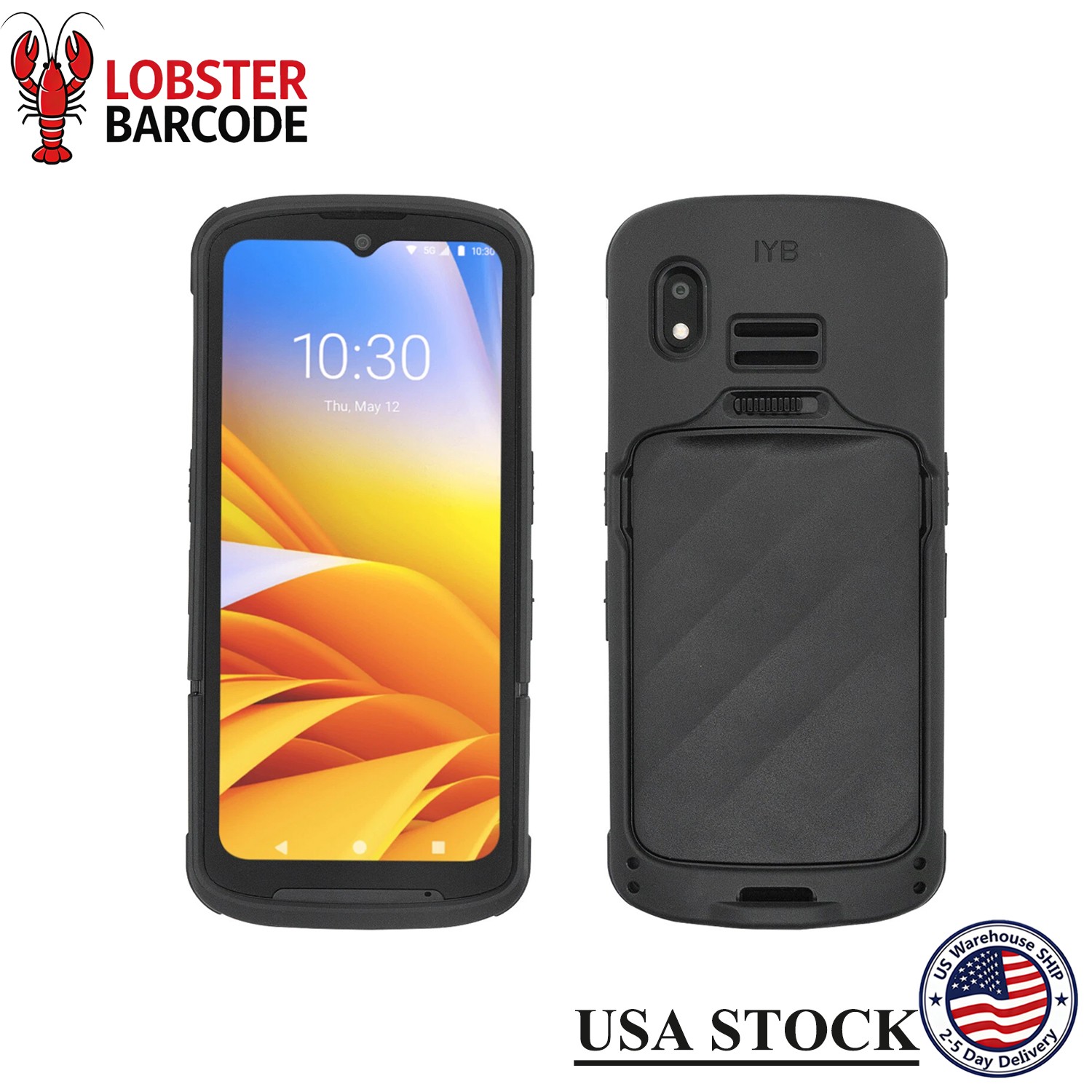⭐ Rubber Protective Case for Zebra TC15 TN28 Scanner P/N: SG-TC1XTN28-EXO1-01 ⭐