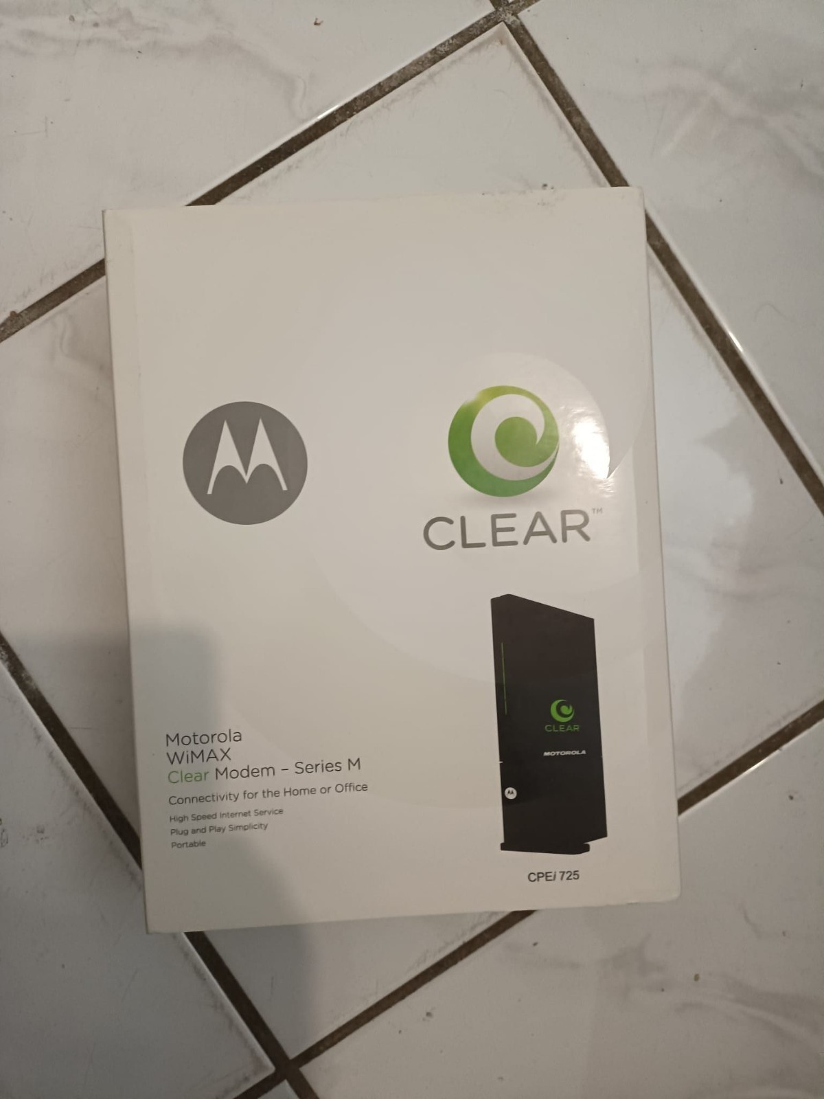MOTOROLA WiMAX Clear MODEM SERIES M Model CPEi725 - Home or Office - HIGH SPEED