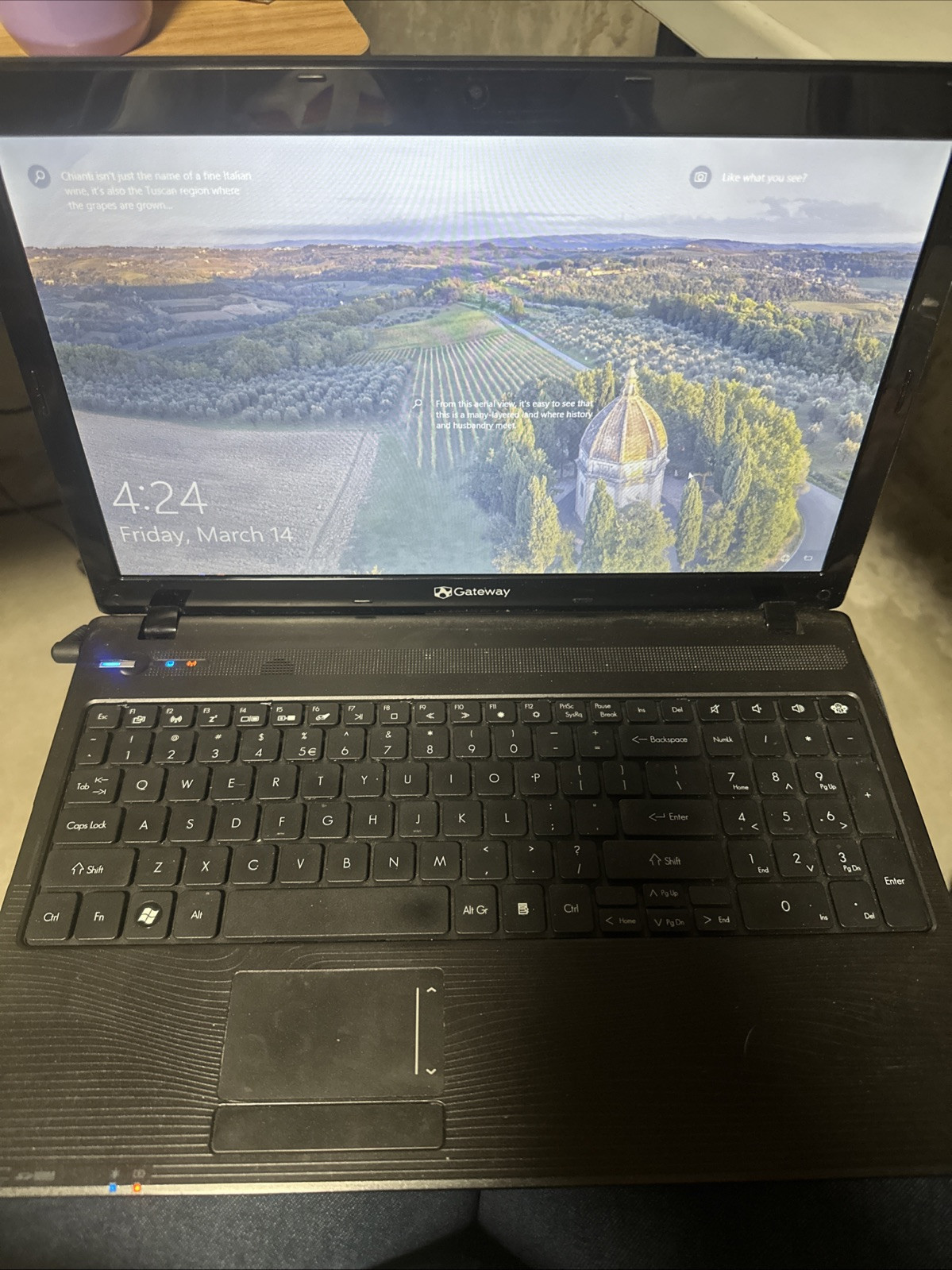 Gateway PEW91 - NV55C03u - 15.5” Laptop - UNTESTED