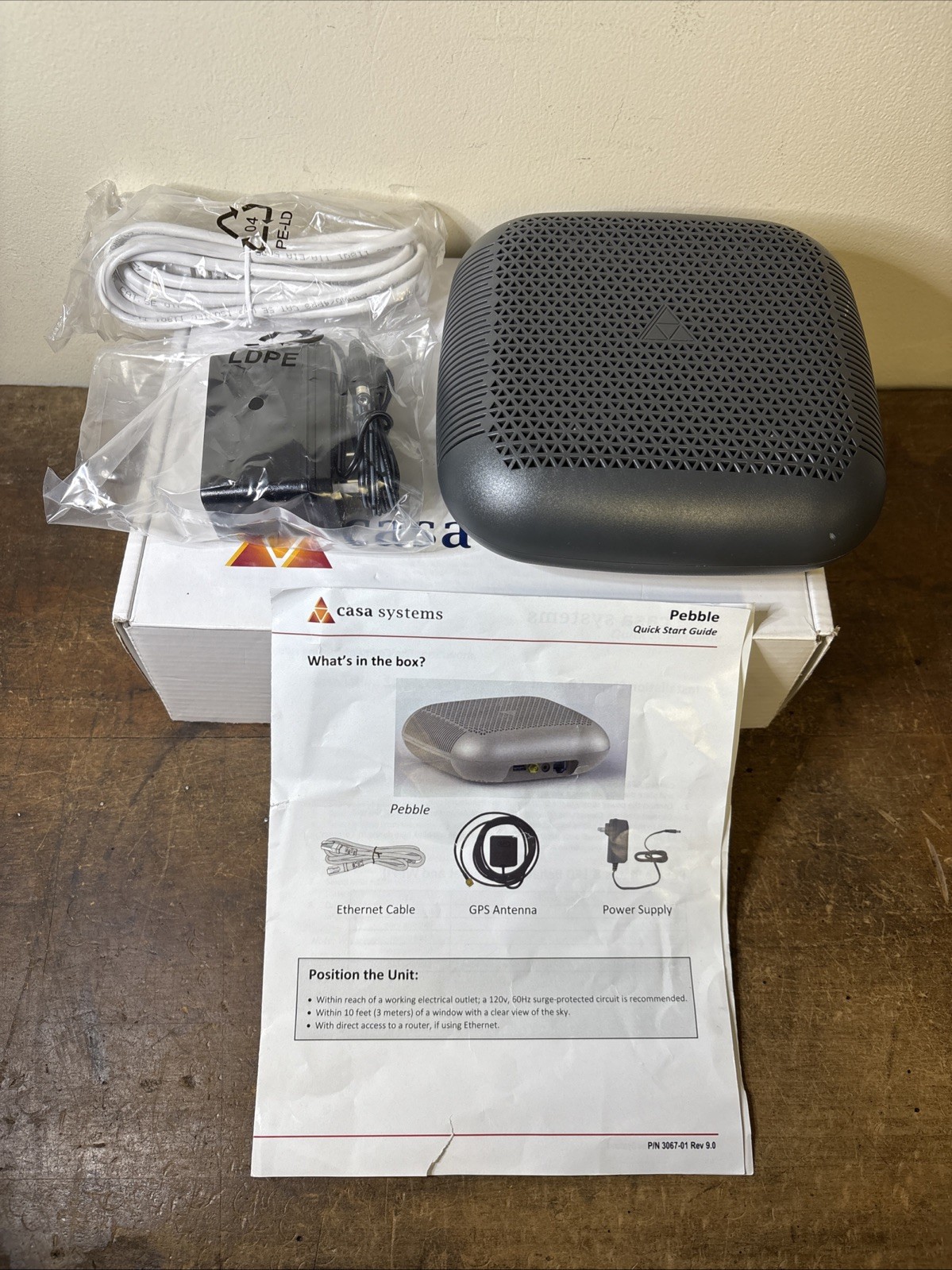 Casa Systems Pebble B41 AP1000-41 Small Cell Wireless Router with Original Box