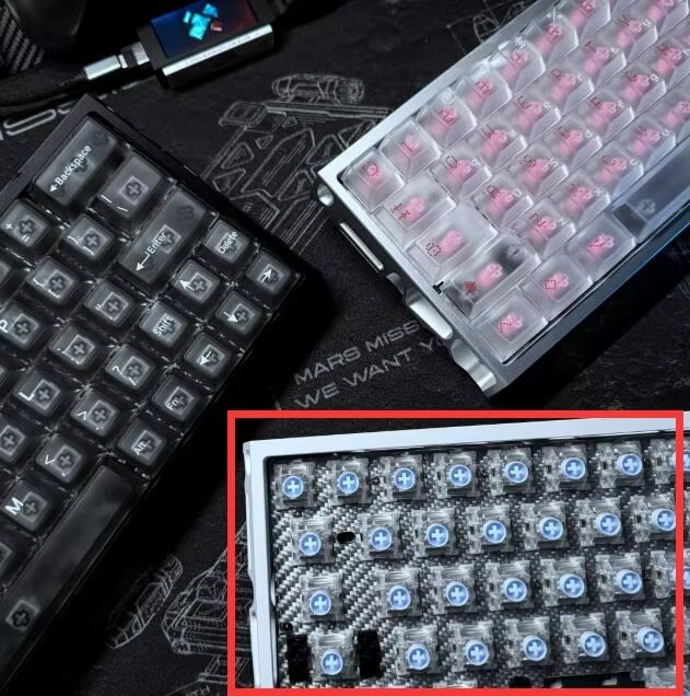 Everglide AE64 Pro HE Gaming Keyboard Hall Effect Magnetic RGB 8kHz