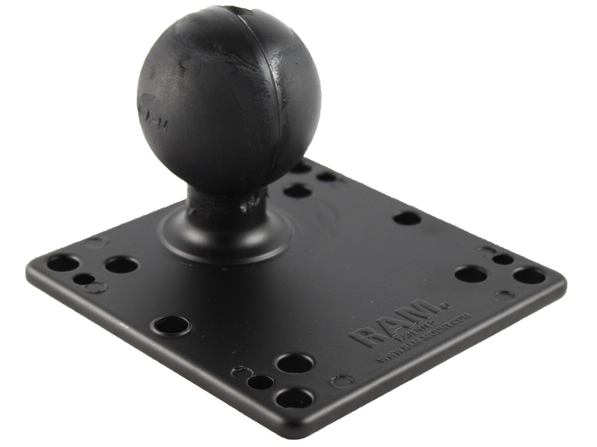 RAM Mount RAM-D-246U 4.75" Square VESA Base with 2.25" Rubber Ball